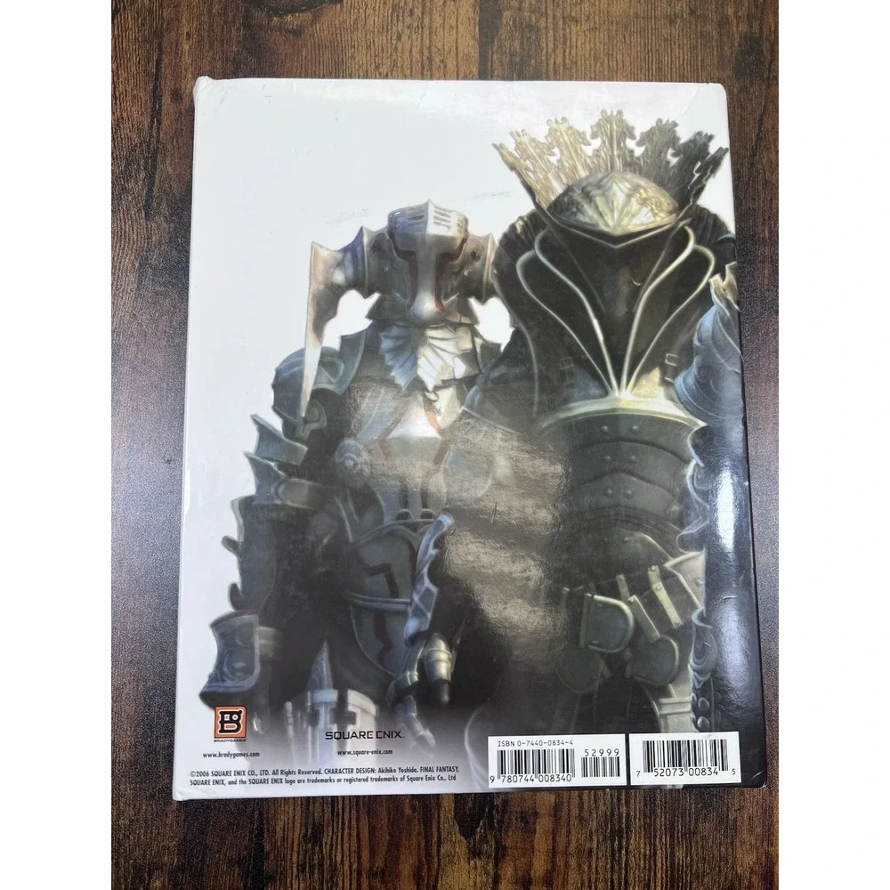 Final Fantasy XII Strategy Guide Limited Edition & Art Collection BradyGames Set